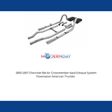 1955-1957 Chevrolet Bel Air Crossmember-back Exhaust System Flowmaster American Thunder 817174