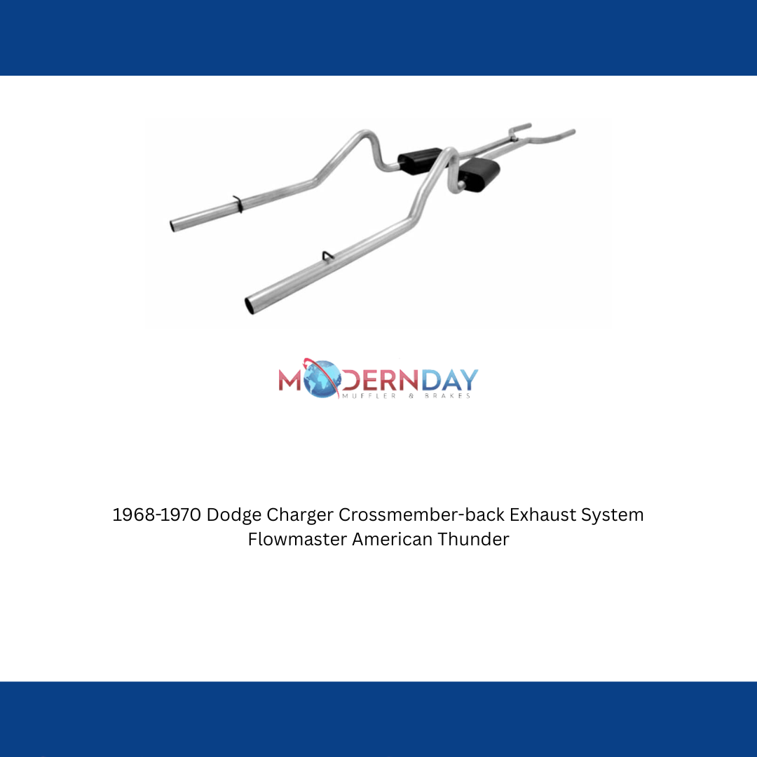 Exhaust system for 1968-1970 Dodge Charger Exhaust stainless steel