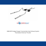 Exhaust system for 1968-1970 Dodge Charger Exhaust stainless steel