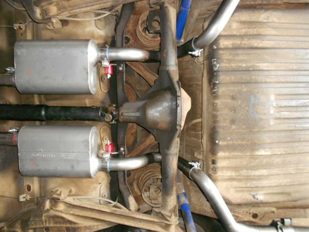 Exhaust system for 1968-1972 Chevy Chevelle Exhaust stainless steel