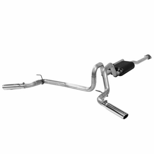Fits 2005-2012 Toyota Tacoma; Flowmaster Cat-back Exhaust System - 817432