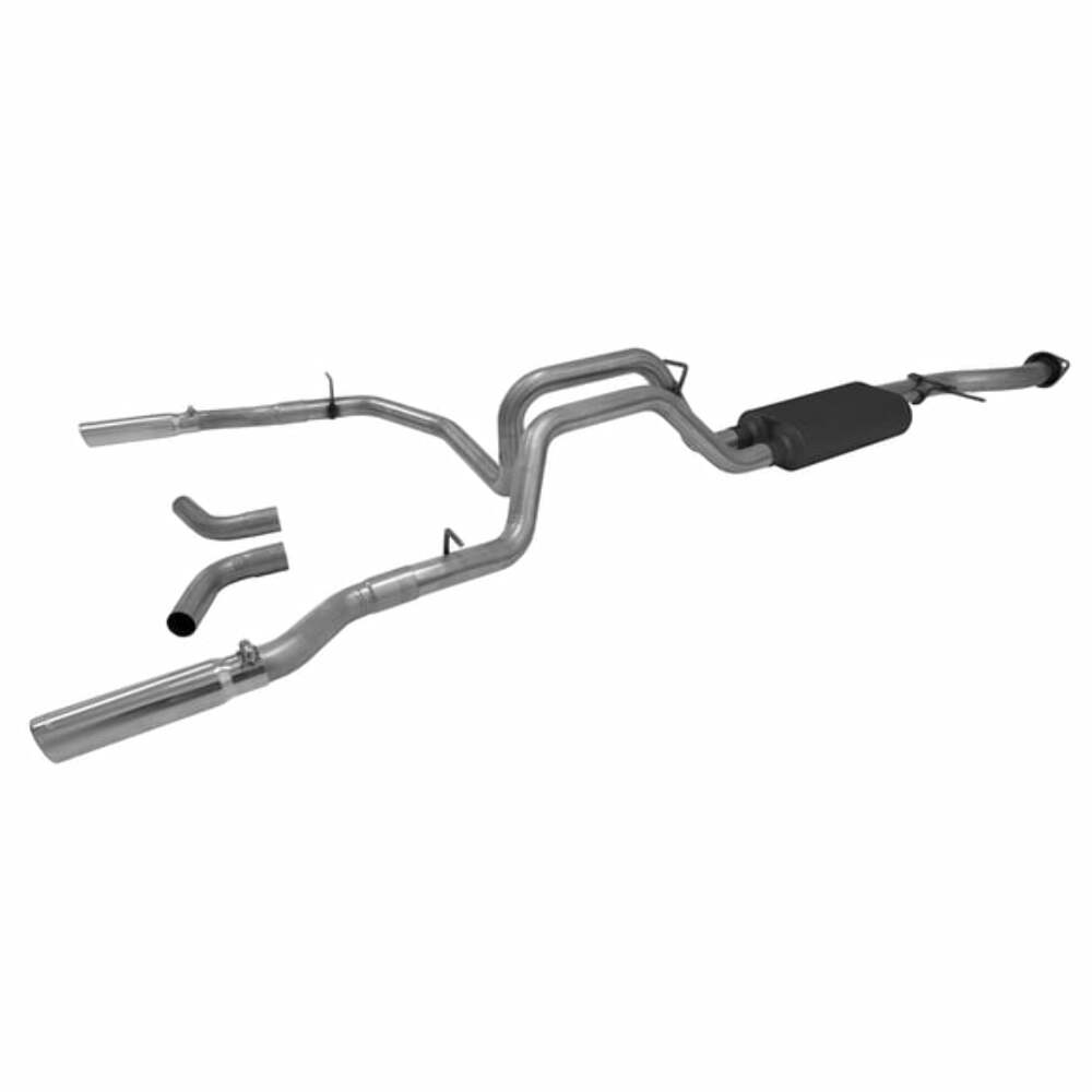 40 Series Cat-Back Exhaust System for 2007-2007 Chevy Silverado Exhaust Stainless stainless steel