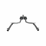 Exhaust system for 2009-2014 Dodge Challenger Exhaust stainless steel