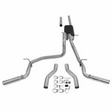 Exhaust system for 2009-2013 Chevy Silverado Exhaust Stainless