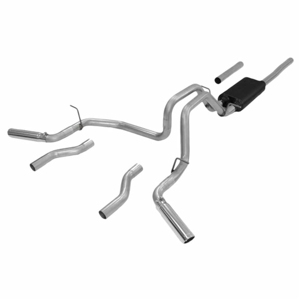 50 Series Cat-Back Exhaust System for 2009-2013 Chevy Silverado Exhaust Stainless stainless steel