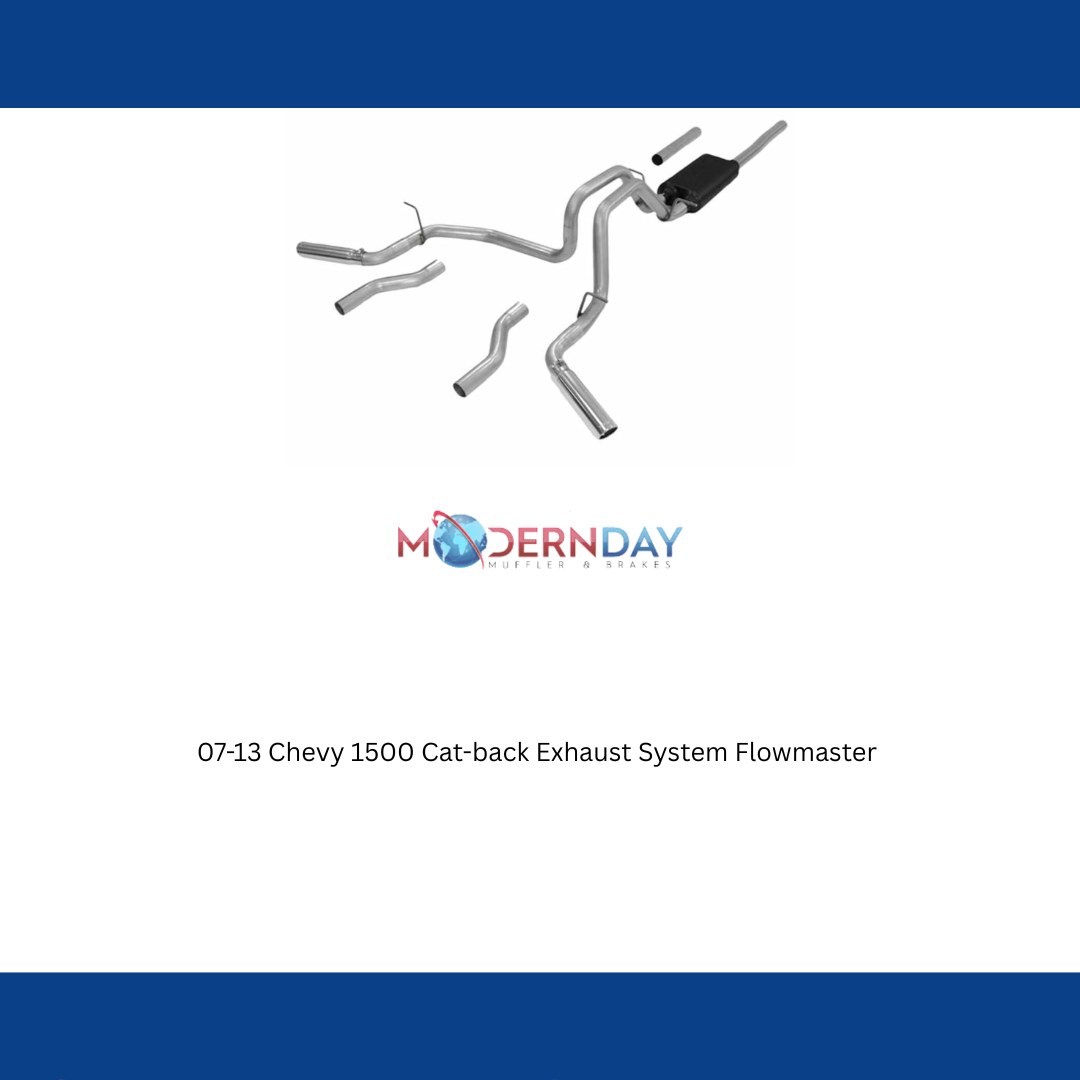 Exhaust system for 2009-2013 Chevy Silverado Exhaust Stainless