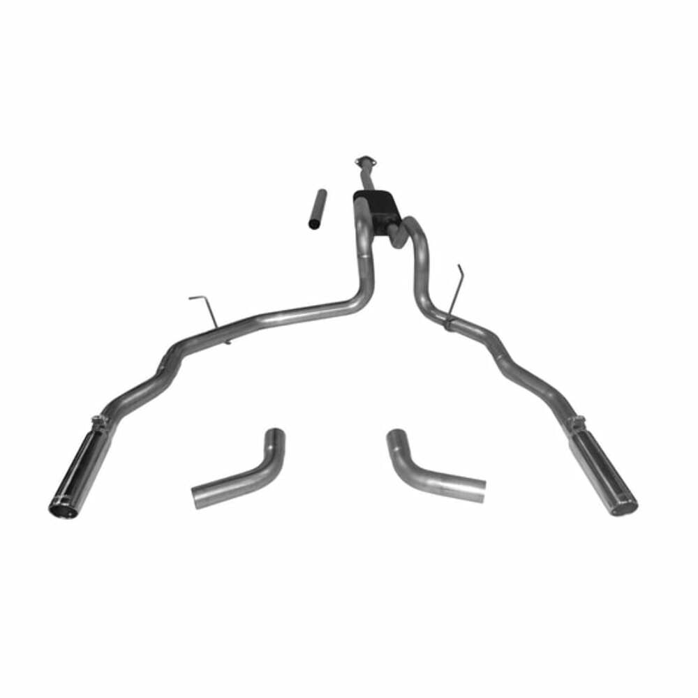 Fits 2011-2014 Ford F-150; Flowmaster Force II Cat-back Exhaust System - 817539