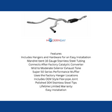 2009-2013 Chevrolet Tahoe Cat-back Exhaust System Flowmaster Force II 817554