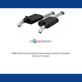 Exhaust system for 1986-1995 Ford Mustang Exhaust stainless steel