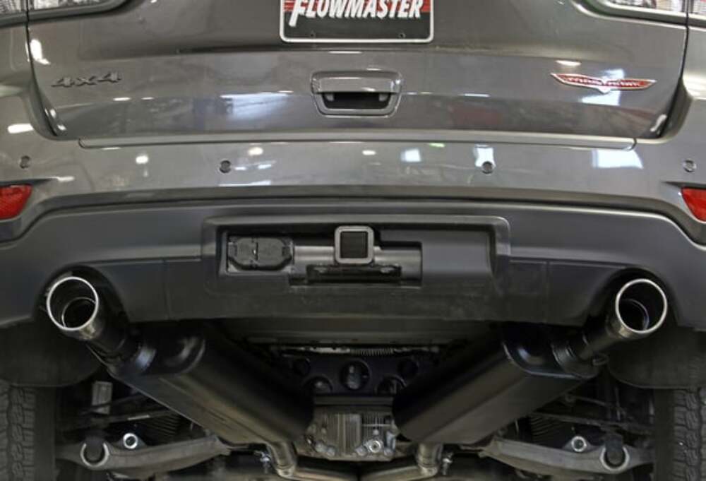 t Fits 11-21 Jeep Grand Cherokee 5.7L Force II 2.5 S/S Exhaust System-Dual-817575 Flowmaster
