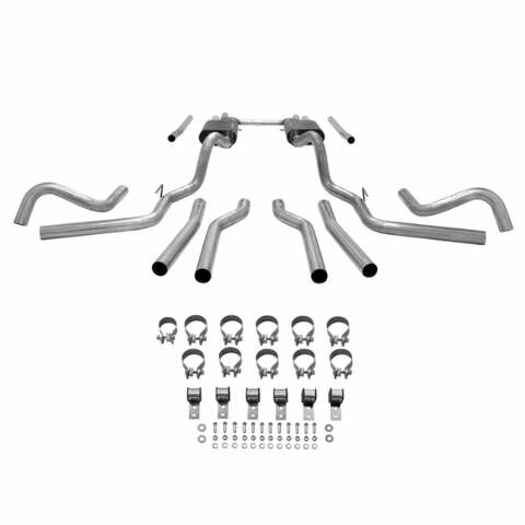 1967-1972 Chevrolet C10 Pickup Crossmember-back Exhaust System Flowmaster Americ