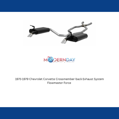 1975-1979 Chevrolet Corvette Crossmember-back Exhaust System Flowmaster Force II 817661