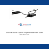 1975-1979 Chevrolet Corvette Crossmember-back Exhaust System Flowmaster Force II 817661