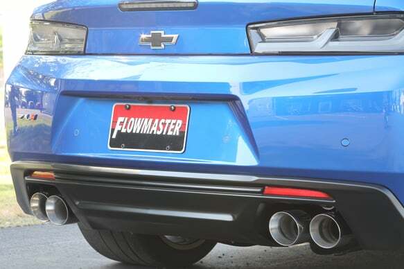 2016-2020 Chevrolet Camaro Axle-back Exhaust System Flowmaster American Thunder