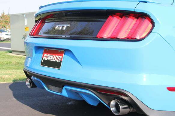 2015-2017 Ford Mustang Axle-back Exhaust System Flowmaster American Thunder 817749