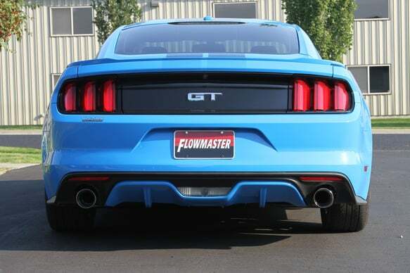 2015-2017 Ford Mustang Axle-back Exhaust System Flowmaster American Thunder 817749