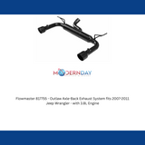 Exhaust system for 2007-2011 Ram Exhaust stainless steel