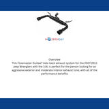 Exhaust system for 2007-2011 Ram Exhaust stainless steel