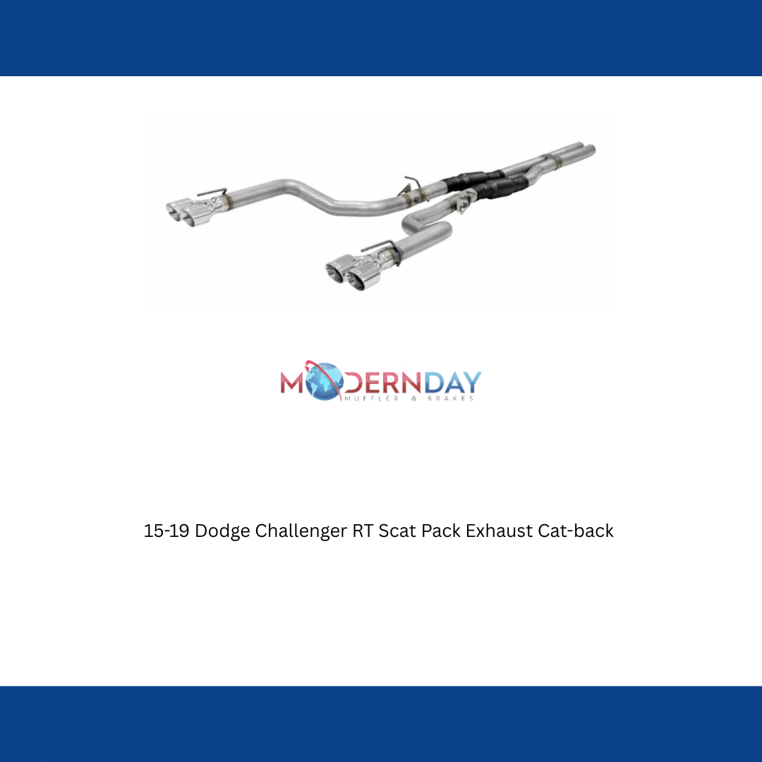 Exhaust system for 2015-2023 Dodge Challenger Exhaust stainless steel