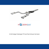 Exhaust system for 2015-2023 Dodge Challenger Exhaust stainless steel