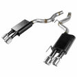 50 Series Axle-Back Exhaust System for 2018-2023 Ford Mustang Exhaust stainless steel