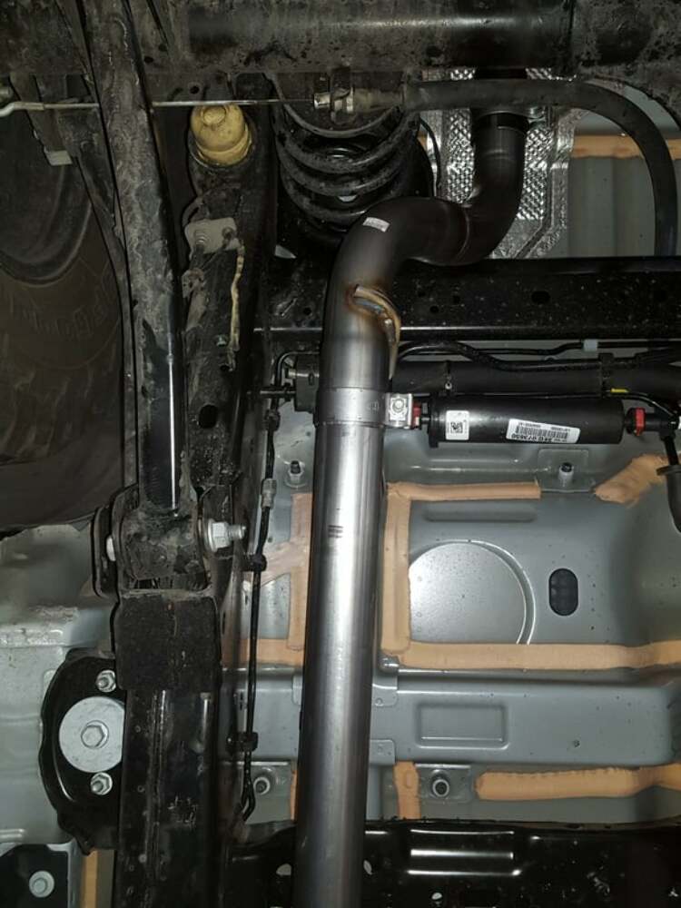 Exhaust system for 2018-2026 Ram Exhaust stainless steel