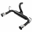 Outlaw Axle-Back Exhaust System for 2018-2026 Jeep Wrangler Exhaust stainless steel