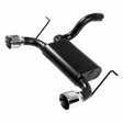 80 Series Axle-Back Exhaust System for 2018-2026 Jeep Wrangler Exhaust stainless steel
