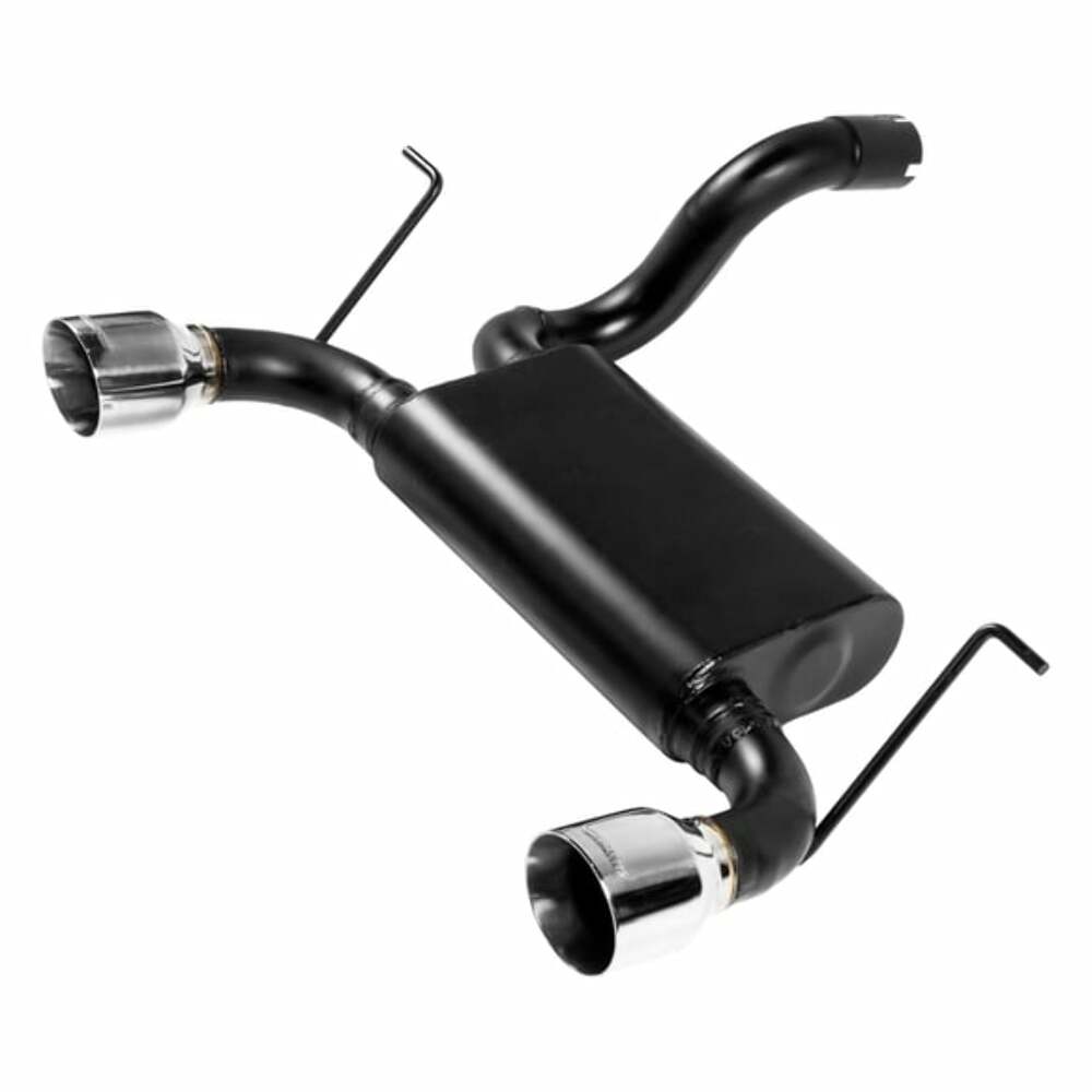 80 Series Axle-Back Exhaust System for 2018-2026 Jeep Wrangler Exhaust stainless steel