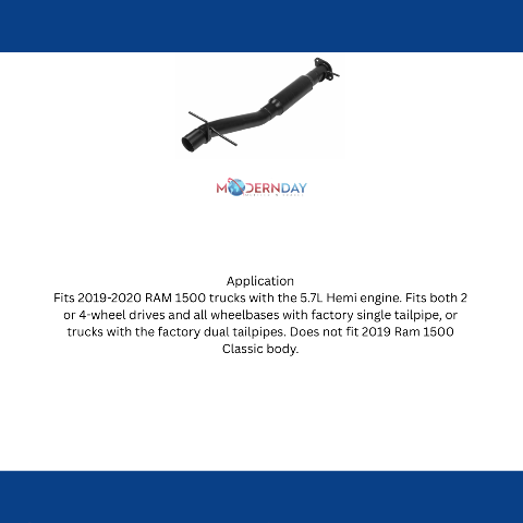 Flowmaster Outlaw Direct Fit Muffler 817846