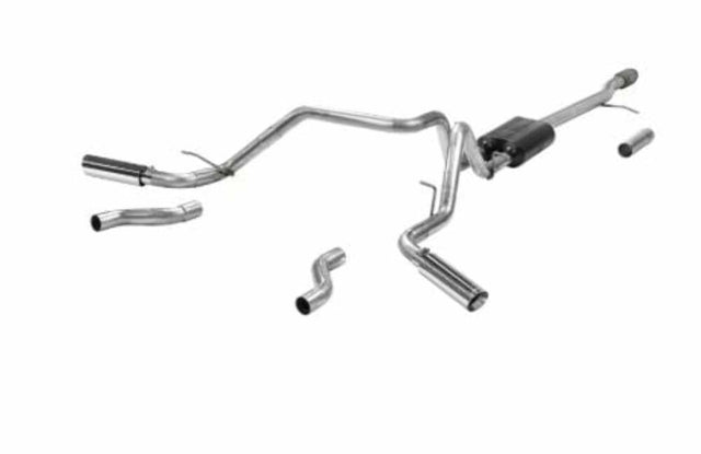 t 2019-2020 Chevrolet Silverado 1500 Cat-back Exhaust System Flowmaster American T Flowmaster