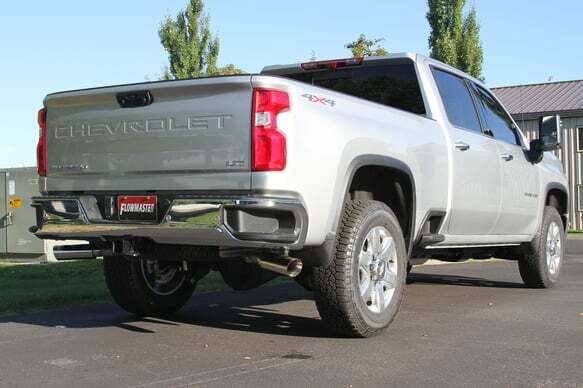 2020 Chevrolet Silverado 2500 HD Flowmaster American Thunder Cat Back Exhaust System