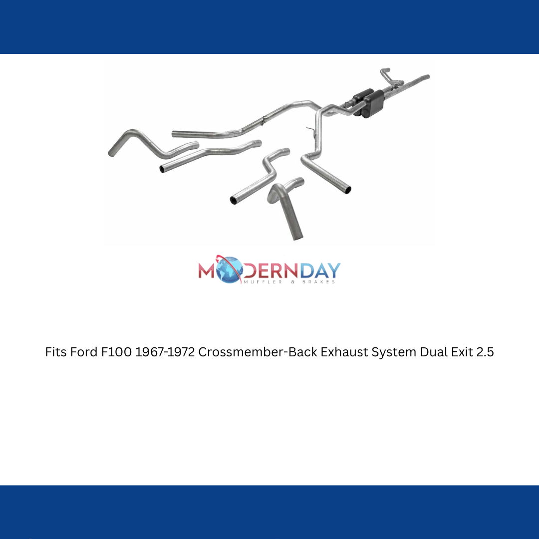 Exhaust system for 1967-1972 Ford F Exhaust stainless steel