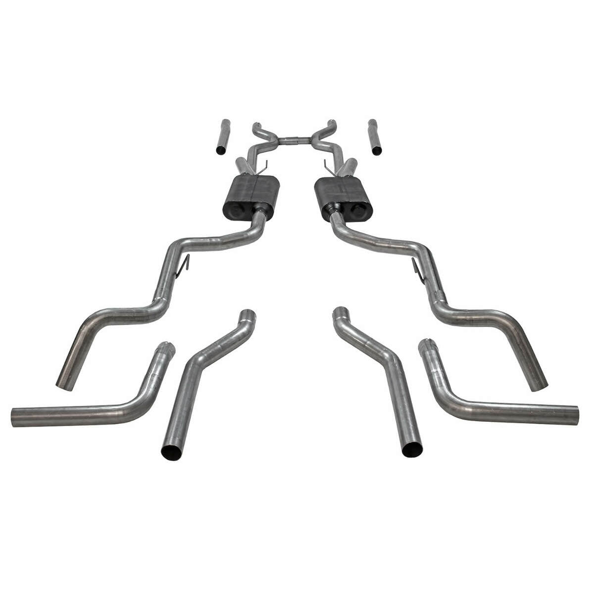 Exhaust system for 1963-1966 Ram Exhaust stainless steel