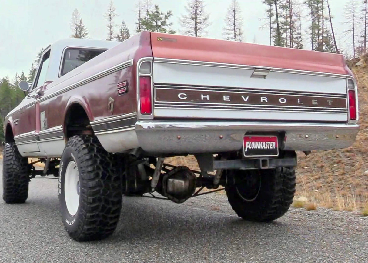 Exhaust system for 1967-1972 Chevy and Exhaust stainless steel
