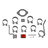 Exhaust system for 2021-2026 Ford F Exhaust stainless steel