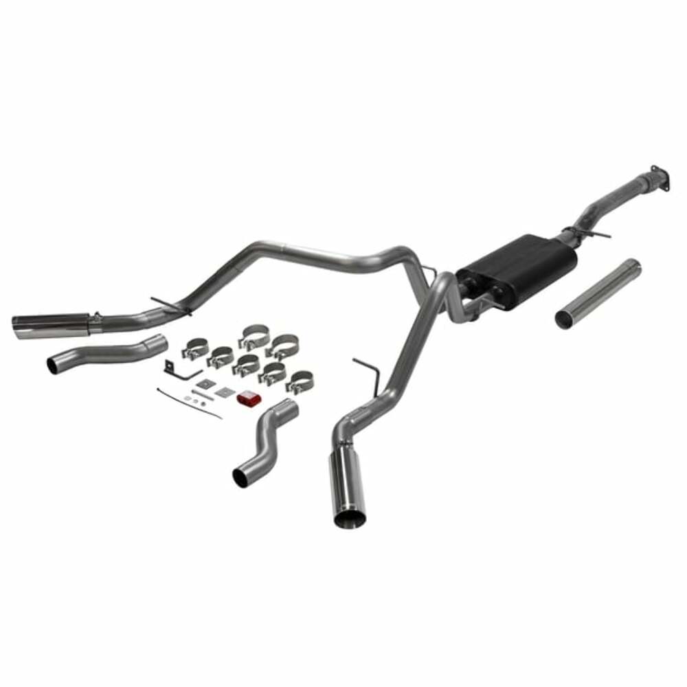 50 Series Cat-Back Exhaust System for 2019-2026 Chevy Silverado Exhaust Stainless stainless steel