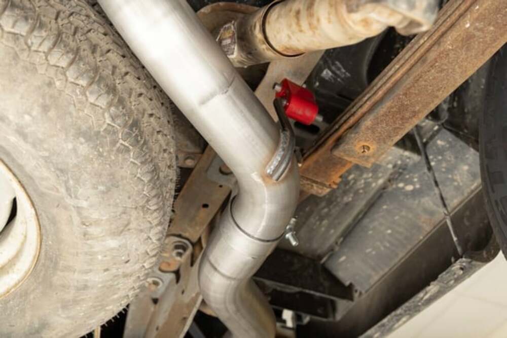 Exhaust system for 1996-1999 Ram Exhaust stainless steel