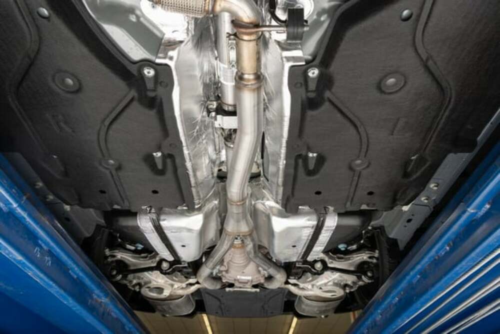 Exhaust system for 2024-2026 Ford Mustangs Exhaust stainless steel