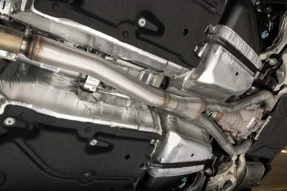 Exhaust system for 2024-2026 Ford Mustangs Exhaust stainless steel