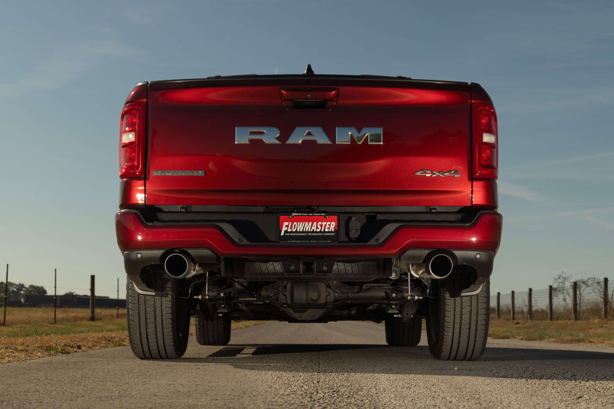 Exhaust system for 2025-2026 Ram 1500 Exhaust stainless steel