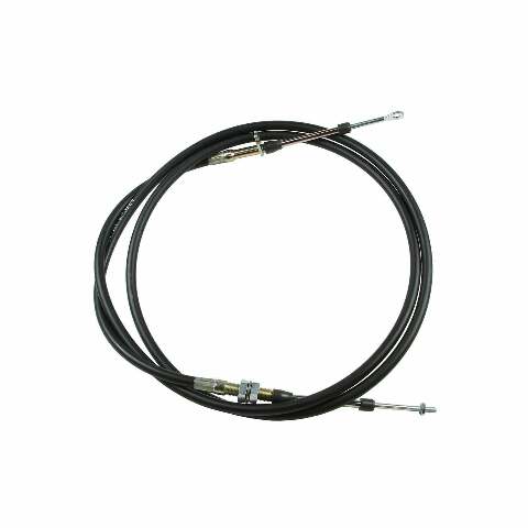 B&M Super Duty Shifter Cable - 8-Foot Length  - Black - 81834