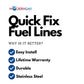 Fits 01-10 Chevrolet 2500HD Duramax Diesel Reg Cab Quick Fix Fuel Line-819-815