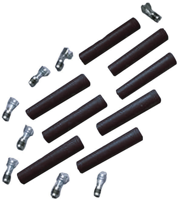 Spark Plug Wire Connector 7 - 10.4mm 180? 8 Black 46003