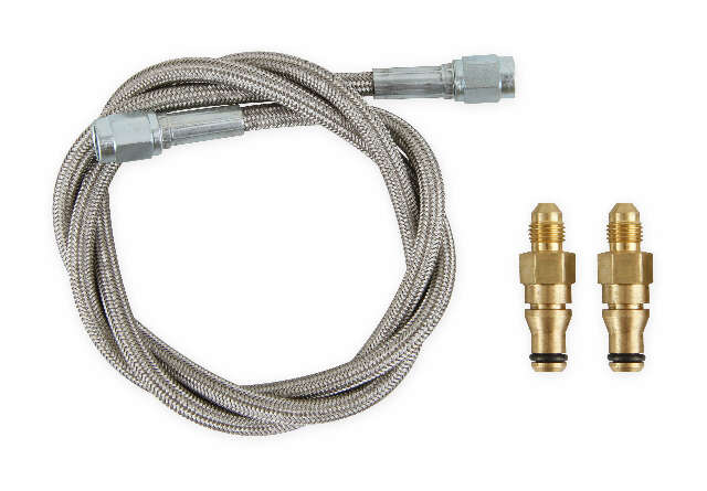 82-112 Hydraulic Release Bearing Feed Line Kit with Adapters for 2005-2007 Chevy Corvette steel manual transmission