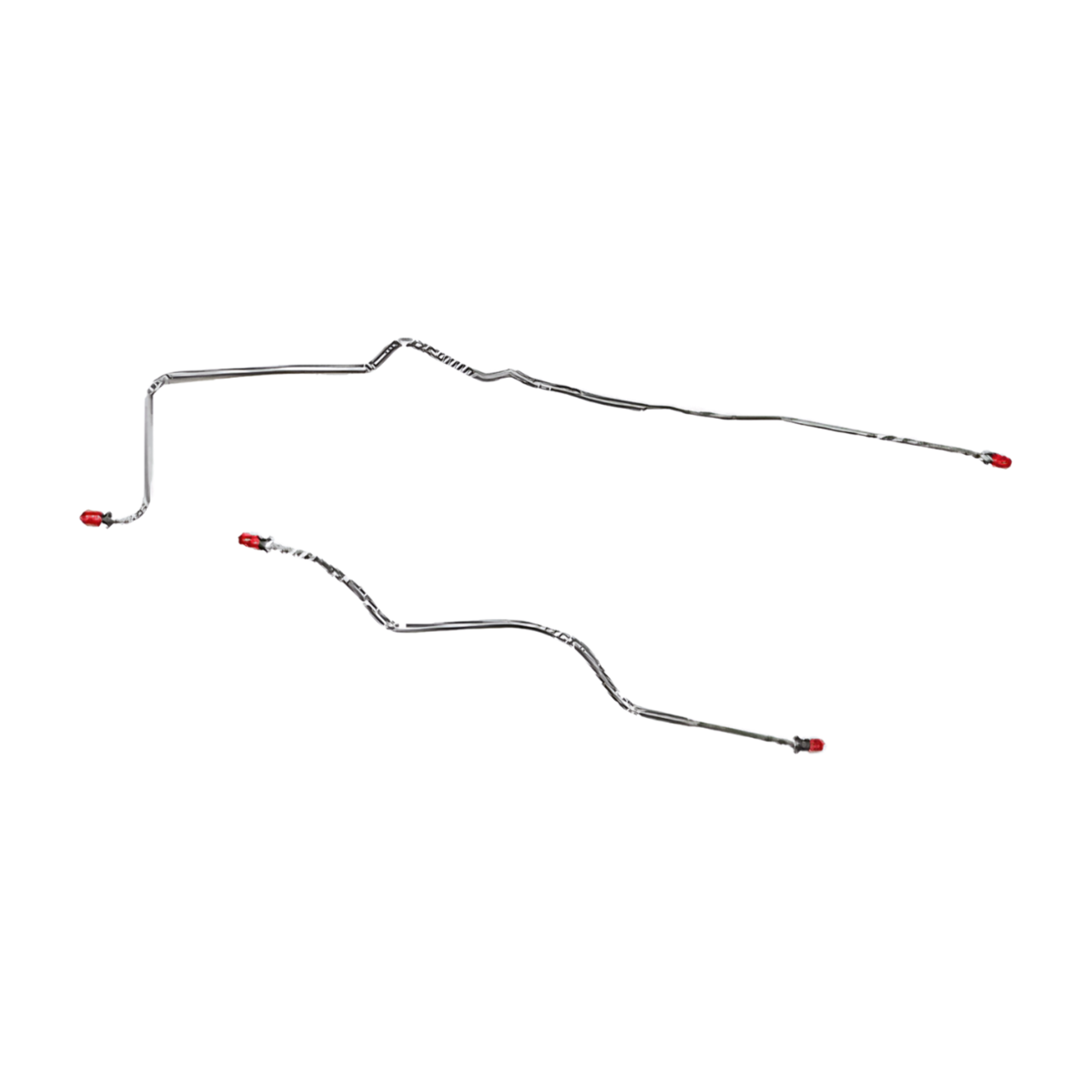 t 82-83 Chevrolet Camaro Rear Axle Brake Line Kit Rear Drum Fine Lines
