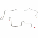 Brake Line Set for 2013 82-83 Chevy Camaro Rear Axle disc brakes steel