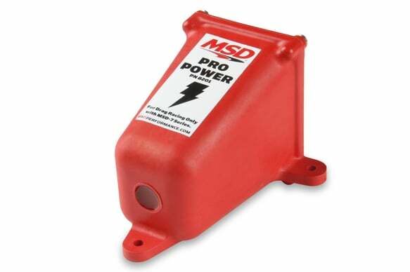 MSD Ignition Coil Pro Power Series, Red, Individual - 8201