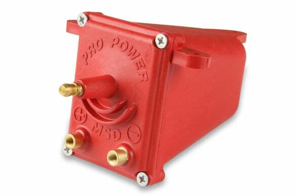 MSD Ignition Coil Pro Power Series, Red, Individual - 8201