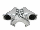 Holley EFI Sniper EFI Intake Manifold Dual Plenum 102mm and Fuel Rail Kit - Silver - 820241